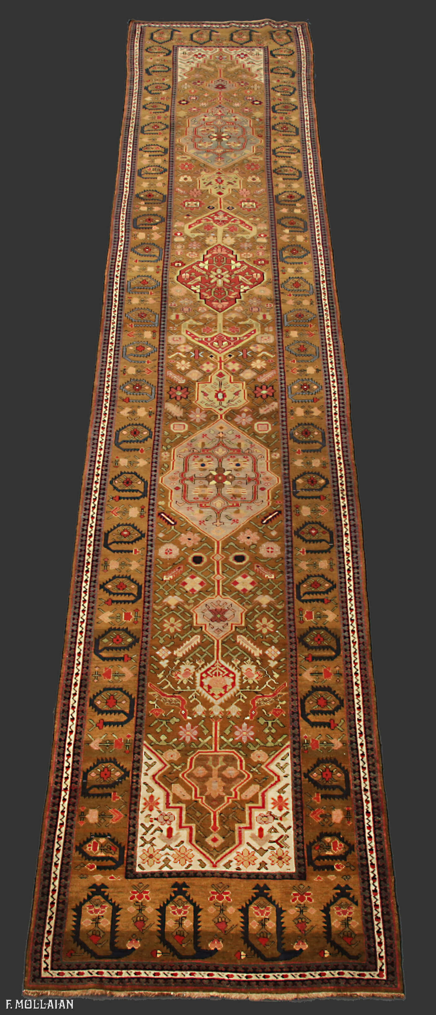 Antique Caucasian Karabakh (Qarabag) Shusha Runner n°:78662850